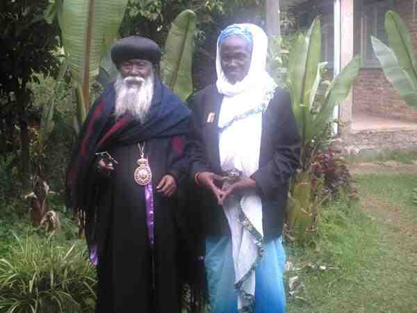 Mama Askale Selassie and Abuna